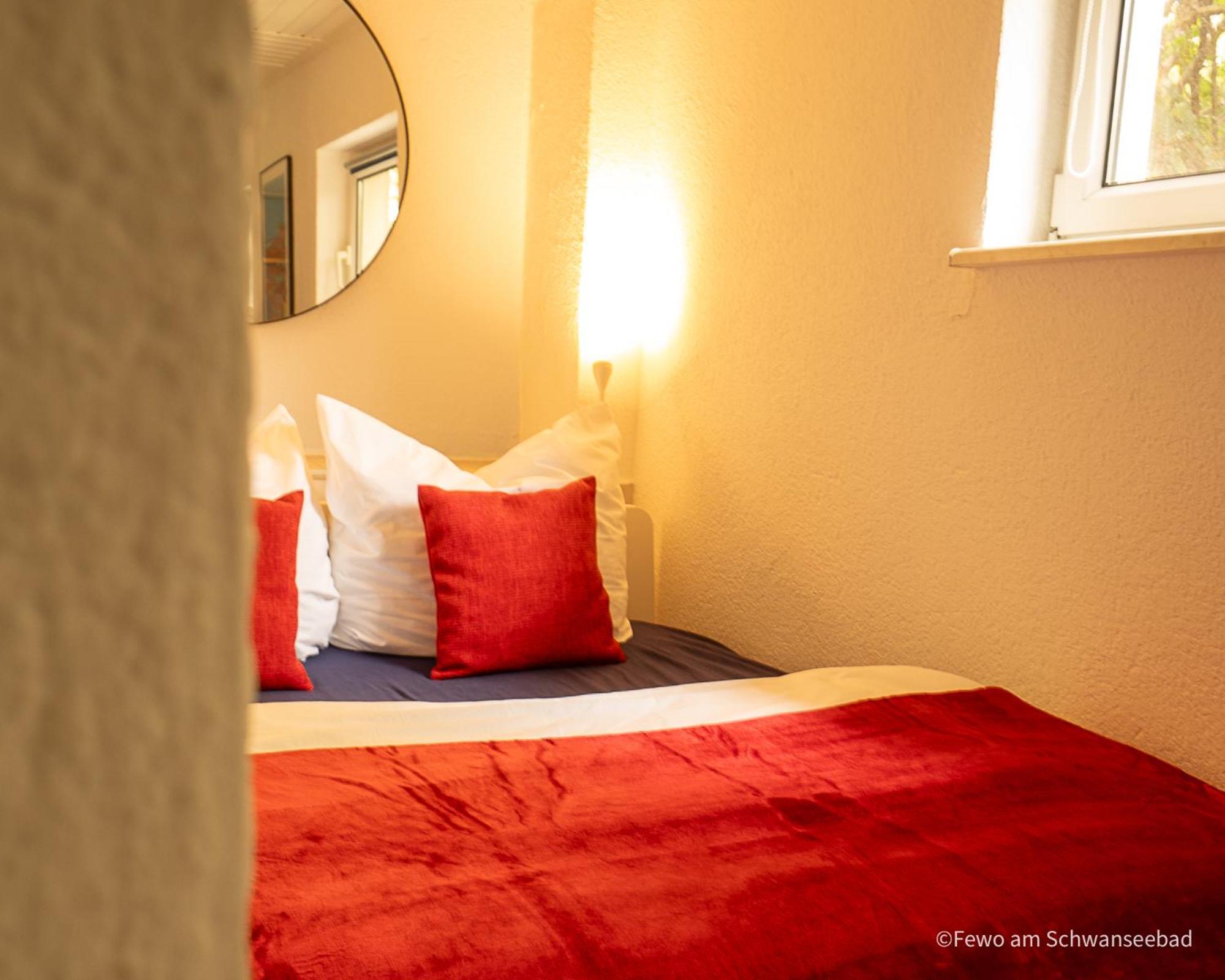 Fewo Am Schwanseebad Mit Garten - Ruhig, Familienfreundlich Und Zentrumsnah ไวมาร์ ภายนอก รูปภาพ
