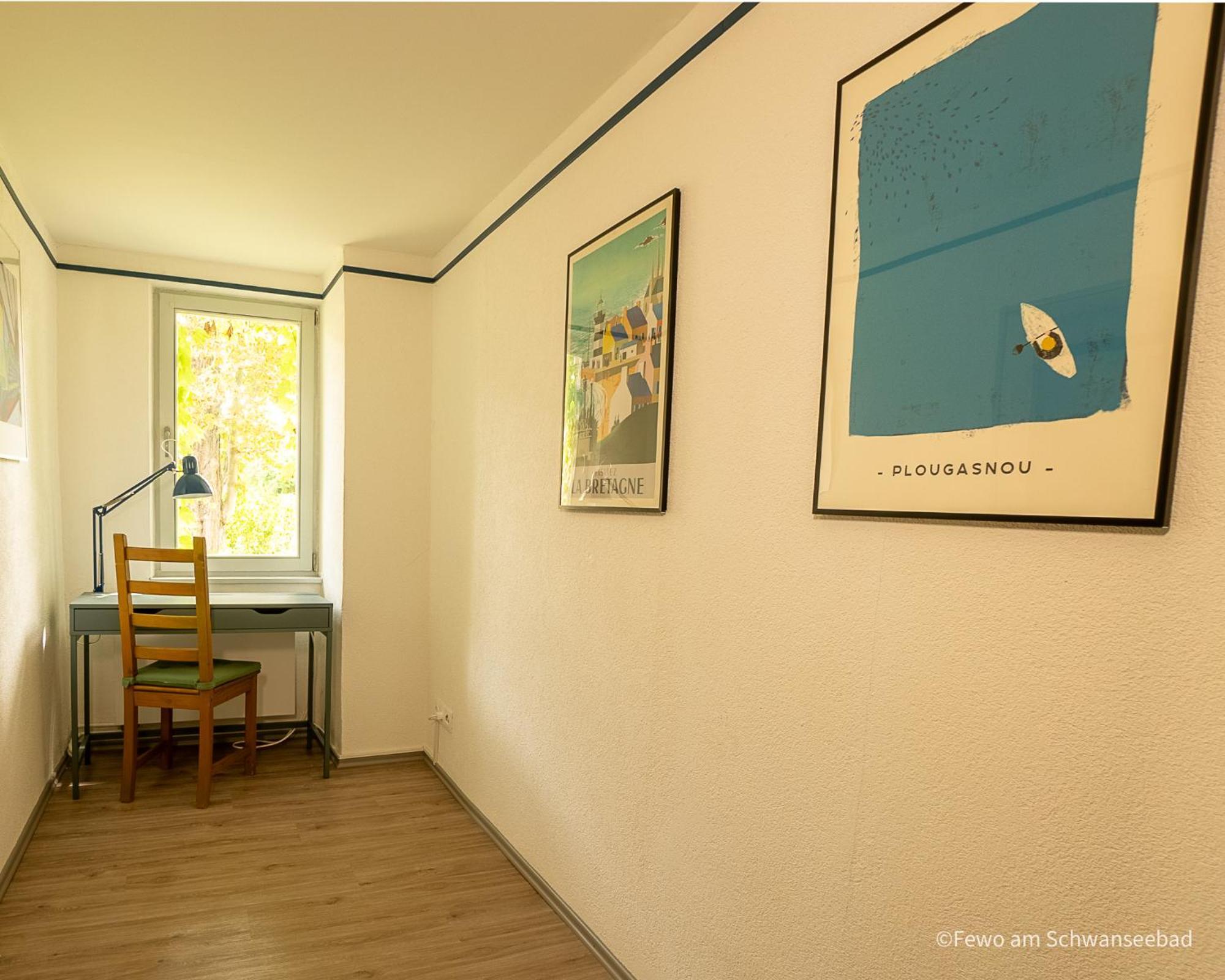 Fewo Am Schwanseebad Mit Garten - Ruhig, Familienfreundlich Und Zentrumsnah ไวมาร์ ภายนอก รูปภาพ