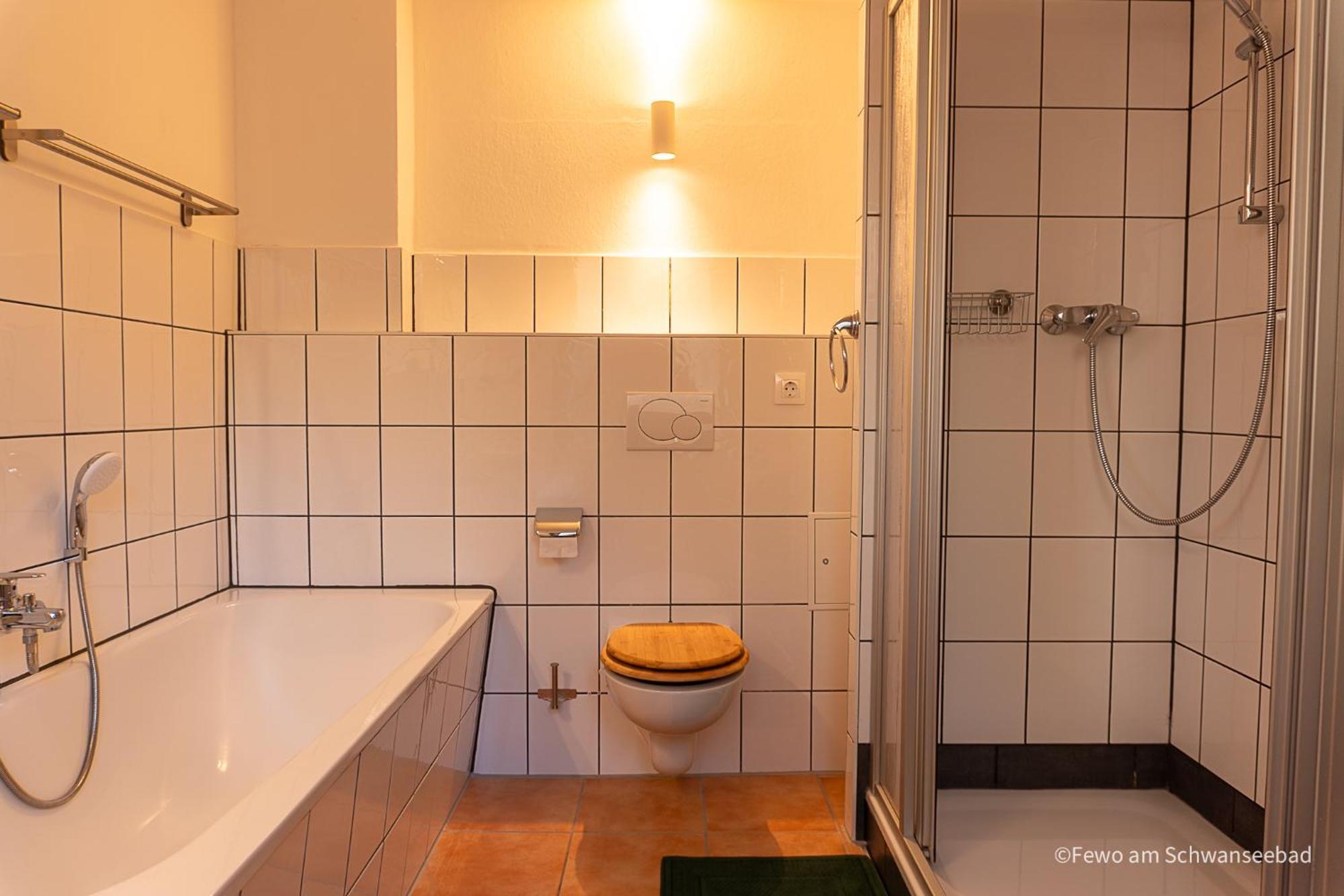 Fewo Am Schwanseebad Mit Garten - Ruhig, Familienfreundlich Und Zentrumsnah ไวมาร์ ภายนอก รูปภาพ